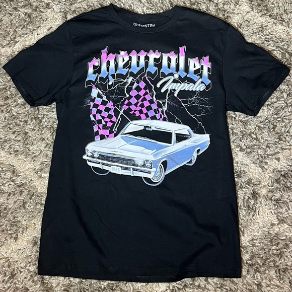 Chemistry Other - NWT Chemistry Chevrolet Impala Tee Shirt Mens Size Medium Black/Purple Fast Ship